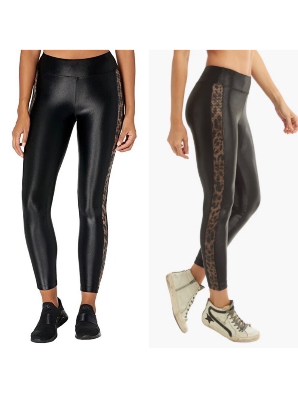 Koral Women Dynamic Duo H.R.
Infinity Leggings Sz XSmall Black
Animal Print .NEW